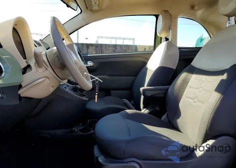 2015 Fiat 500 Pop from USA, damaged, VIN 3C3CFFAR4FT502182